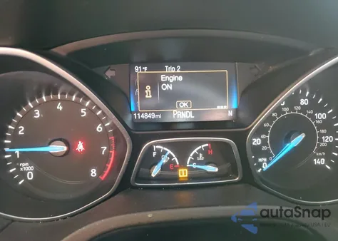 2015 Ford Focus Se z USA, uszkodzony, nr VIN 1FADP3F29FL256478